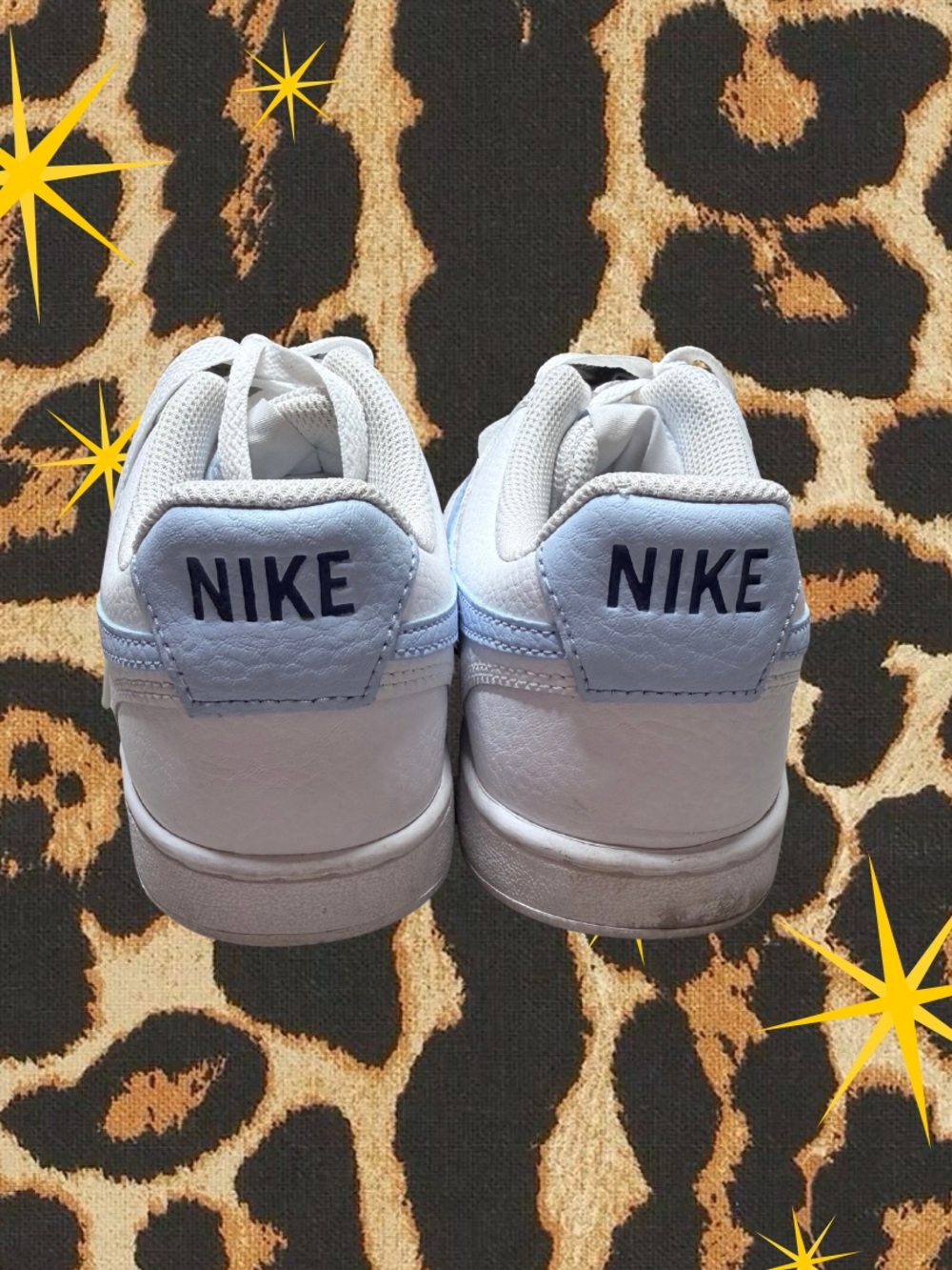 NIKE | Court Vision Low Sneakers Sky Blue Swoosh Steeetwear Y2K | Women’s 7 - Picture 4 of 4